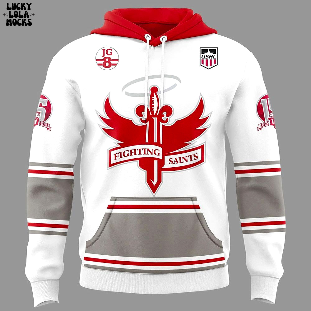 Dubuque Fighting Saints 2025 Special Hoodie Dubuque Fighting Saints 2025 Special Hoodie