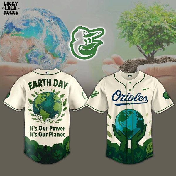 Earth Day x Baltimore Orioles 2025 Special Jersey
