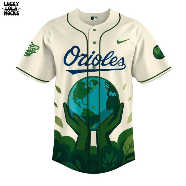 Earth Day x Baltimore Orioles 2025 Special Jersey