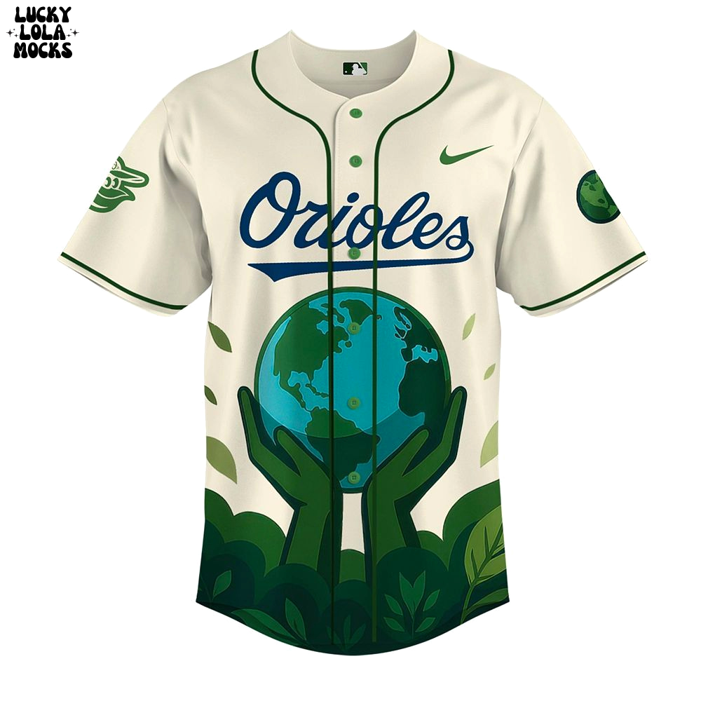 Earth Day x Baltimore Orioles 2025 Special Jersey Earth Day x Baltimore Orioles 2025 Special Jersey