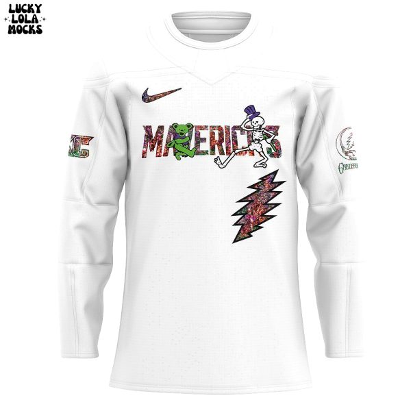 Grateful Dead Hockey Game Kansas City Mavericks 2025 Jersey