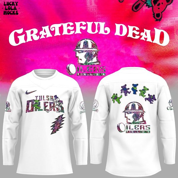 Grateful Dead Hockey Game Tulsa Oilers 2025 Jersey