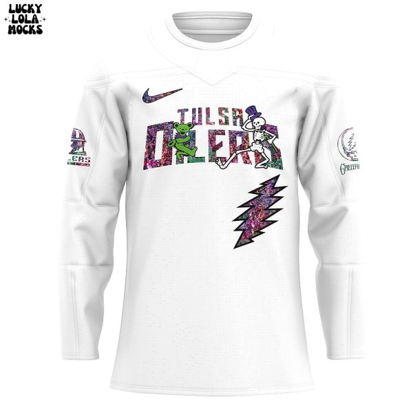 Grateful Dead Hockey Game Tulsa Oilers 2025 Jersey