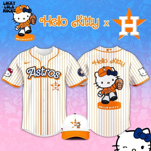 Houston Astros x Hello Kitty Night For Fans 2025 Jersey