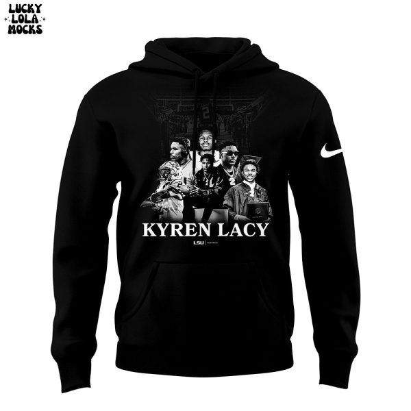 Kyren Lacy In My Memory LSU Tigers Thank You 2025 Hoodie