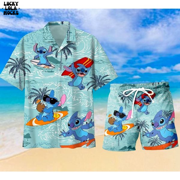 Lilo Stitch Beach 2025 Hawaiian Shirt