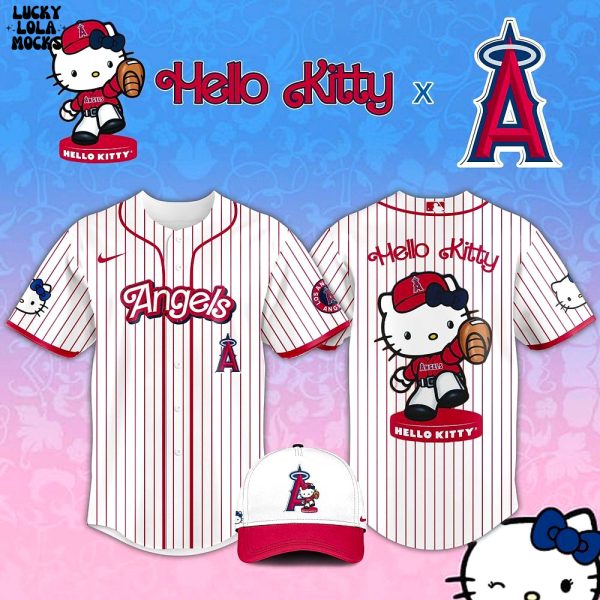 Los Angeles Angels x Hello Kitty Night For Fans 2025 Jersey