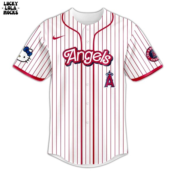 Los Angeles Angels x Hello Kitty Night For Fans 2025 Jersey