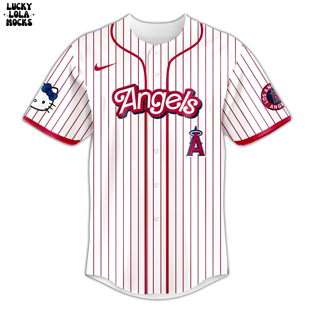 Los Angeles Angels x Hello Kitty Night For Fans 2025 Jersey Los Angeles Angels x Hello Kitty Night For Fans 2025 Jersey