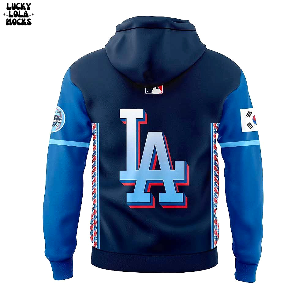 Los Angeles Dodgers Korean Heritage Night 2025 Special Edition Hoodie Los Angeles Dodgers Korean Heritage Night 2025 Special Edition Hoodie