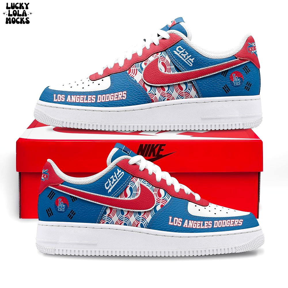 Los Angeles Dodgers Premium Air Force 1 Los Angeles Dodgers Premium Air Force 1