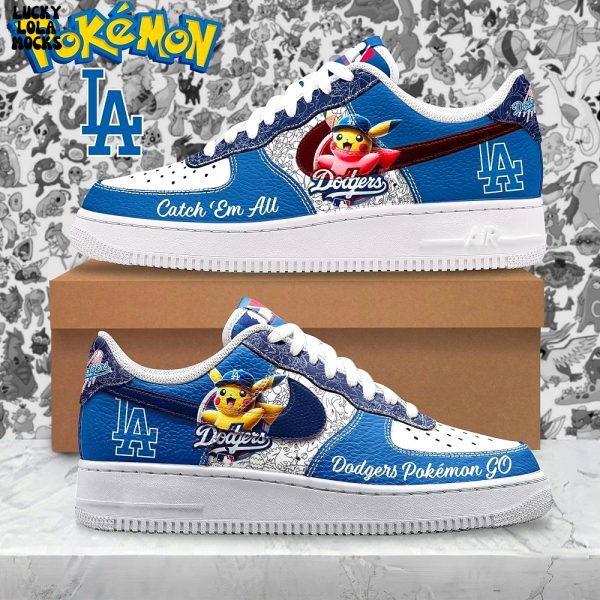 Los Angeles Dodgers x Pokémon Special Air Force 1