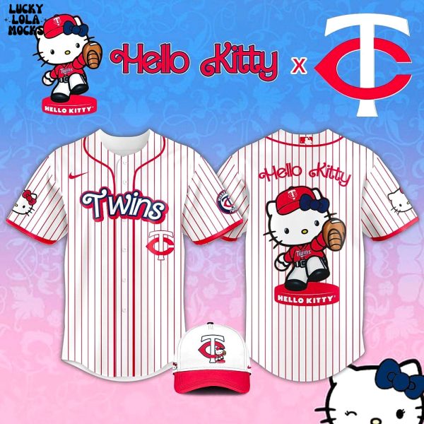 Minnesota Twins x Hello Kitty Night For Fans 2025 Jersey