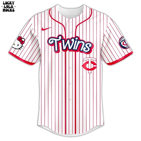 Minnesota Twins x Hello Kitty Night For Fans 2025 Jersey