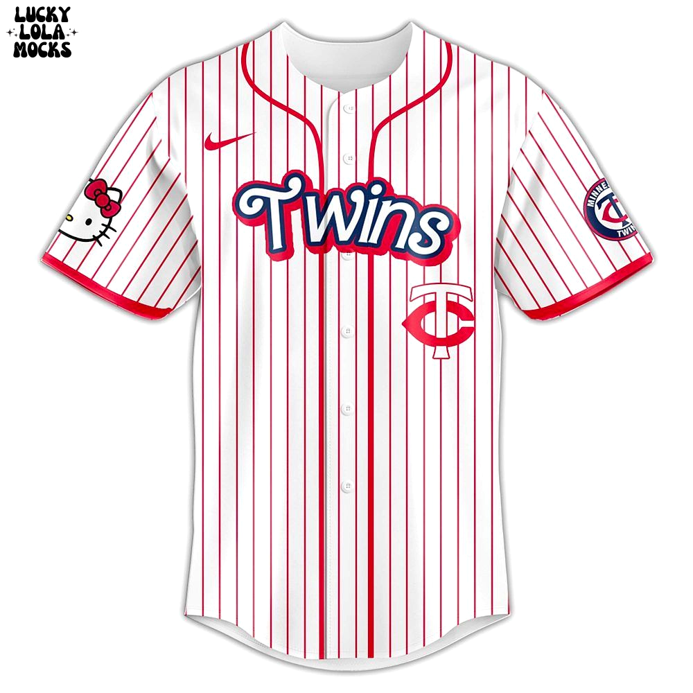 Minnesota Twins x Hello Kitty Night For Fans 2025 Jersey Minnesota Twins x Hello Kitty Night For Fans 2025 Jersey