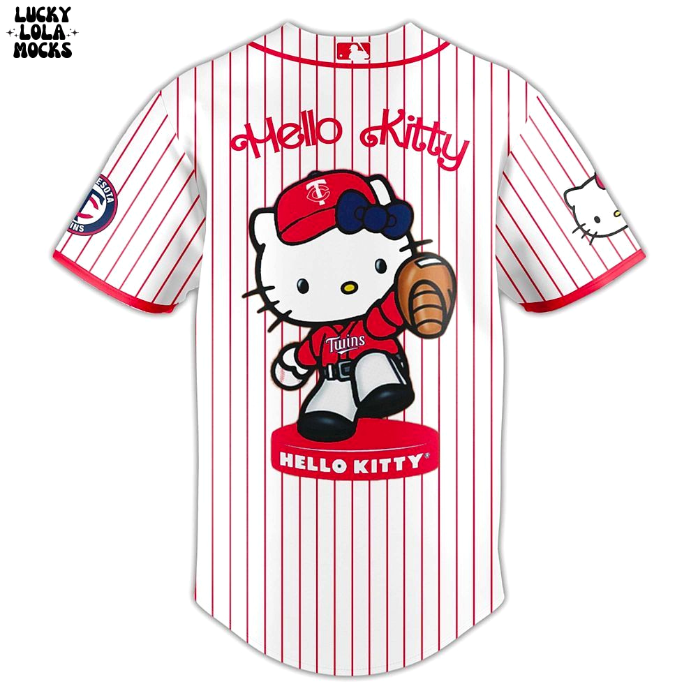 Minnesota Twins x Hello Kitty Night For Fans 2025 Jersey Minnesota Twins x Hello Kitty Night For Fans 2025 Jersey