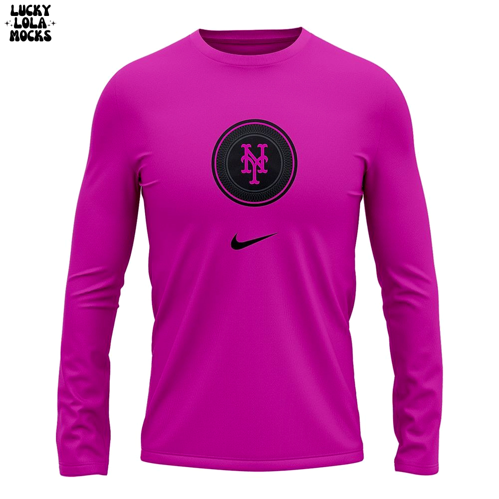 New York Mets New Edition 2025 New Long Sleeve Shirt New York Mets New Edition 2025 New Long Sleeve Shirt