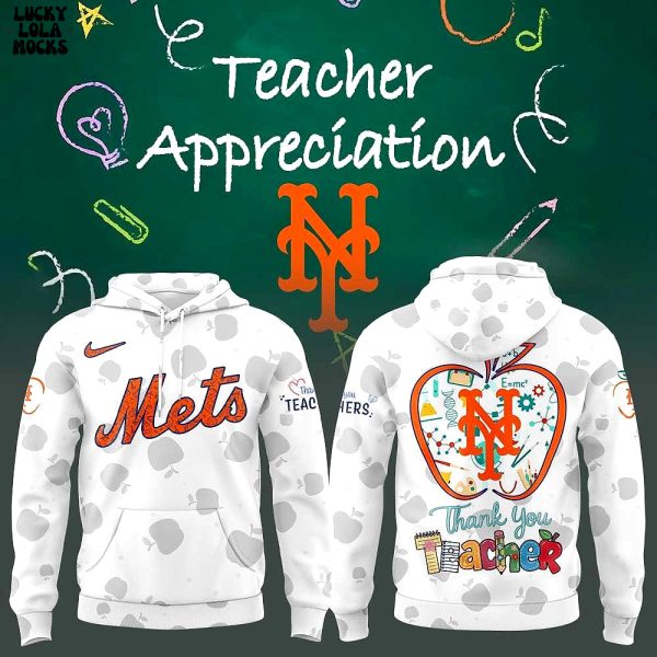 New York Mets Teacher Appreciation 2025 Hoodie