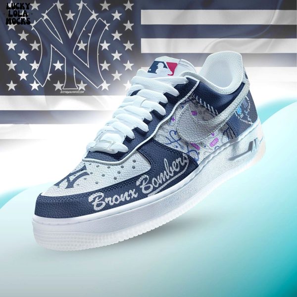 New York Yankees Bronx Bombers Premium Air Force 1