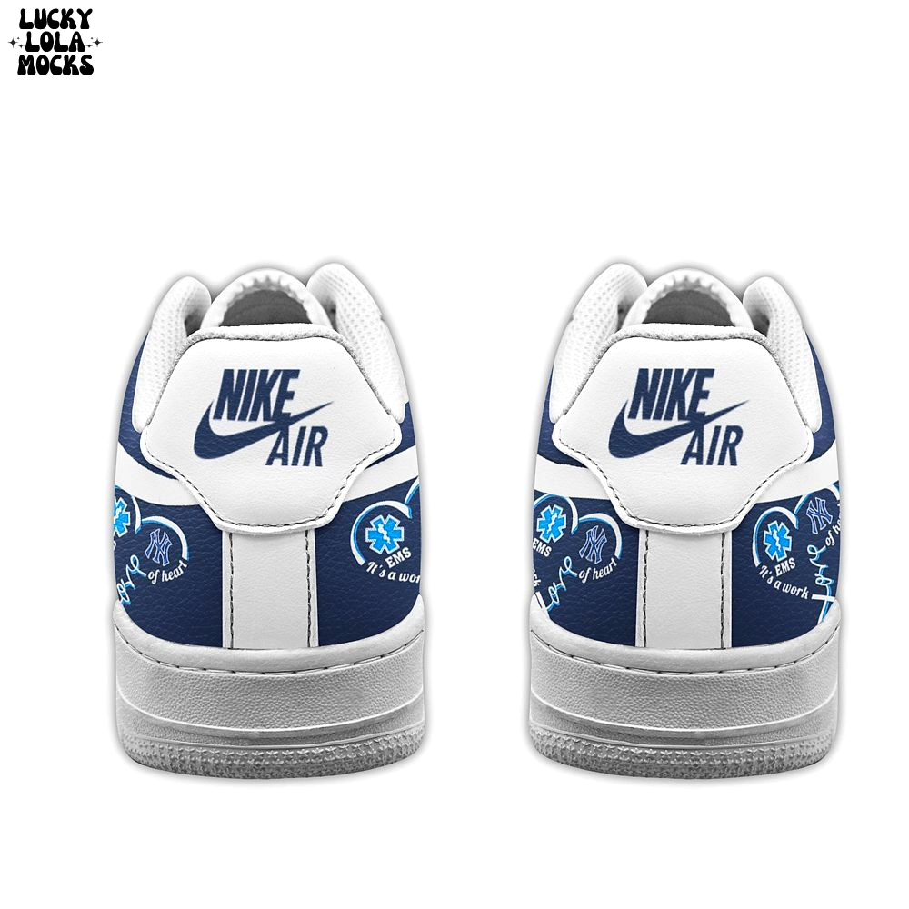 New York Yankees Bronx Bombers Premium Air Force 1 New York Yankees Bronx Bombers Premium Air Force 1