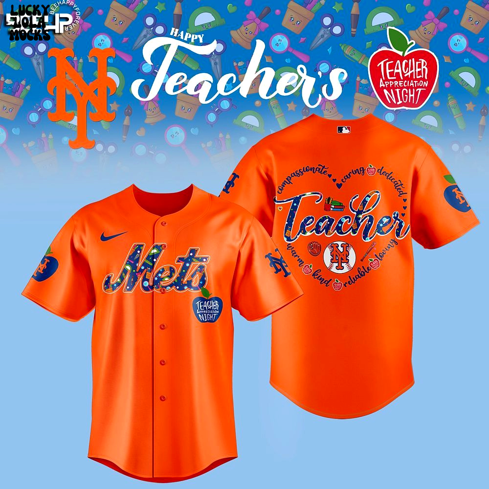 NY Mets Exclusive Teacher Tribute Limited Edition Jersey 2025 NY Mets Exclusive Teacher Tribute Limited Edition Jersey 2025