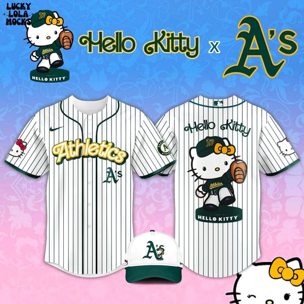 Oakland Athletics x Hello Kitty Night For Fans 2025 Jersey
