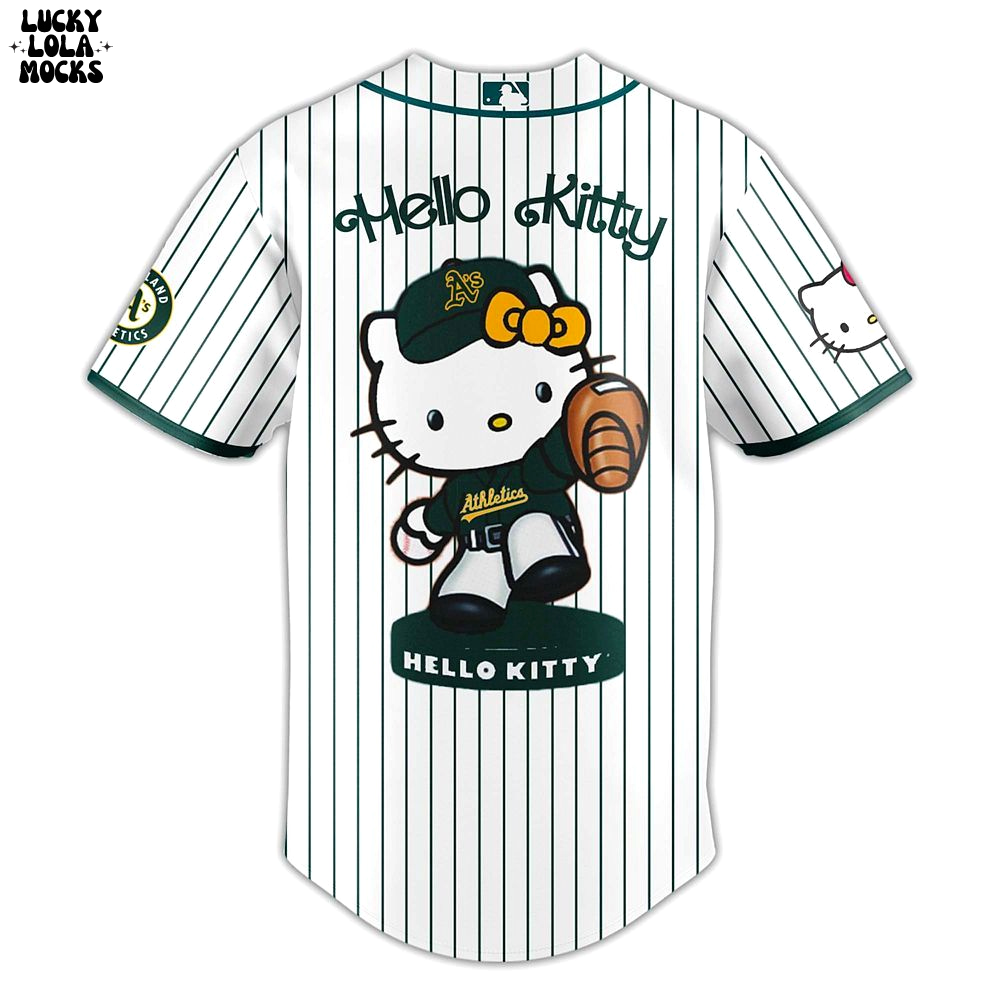 Oakland Athletics x Hello Kitty Night For Fans 2025 Jersey Oakland Athletics x Hello Kitty Night For Fans 2025 Jersey