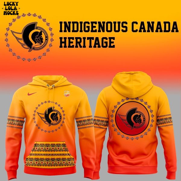 Ottawa Senators x Indigenous Canada Heritage 2025 Hoodie