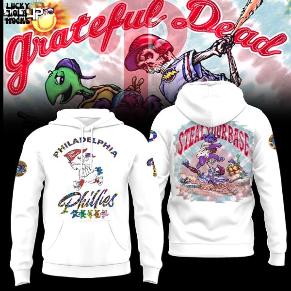Philadelphia Phillies Grateful Dead Art 2025 Special Hoodie