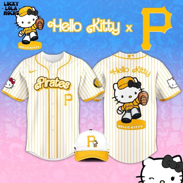 Pittsburgh Pirates x Hello Kitty Night For Fans 2025 Jersey