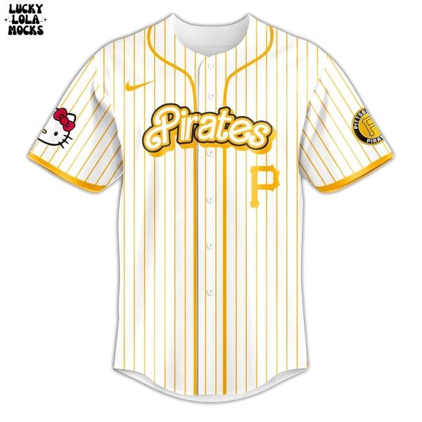 Pittsburgh Pirates x Hello Kitty Night For Fans 2025 Jersey