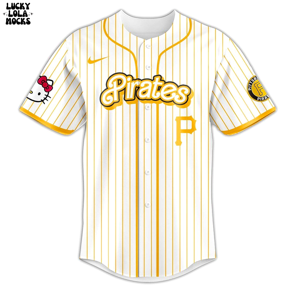 Pittsburgh Pirates x Hello Kitty Night For Fans 2025 Jersey Pittsburgh Pirates x Hello Kitty Night For Fans 2025 Jersey
