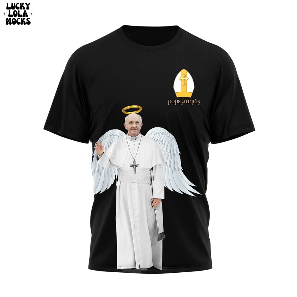 Pope Francis Love Father In My Memory 2025 T-Shirt Pope Francis Love Father In My Memory 2025 T-Shirt