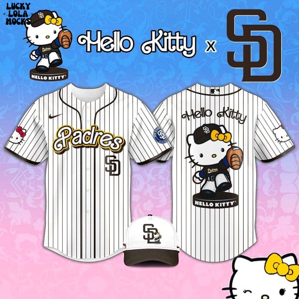 San Diego Padres x Hello Kitty Night For Fans 2025 Jersey