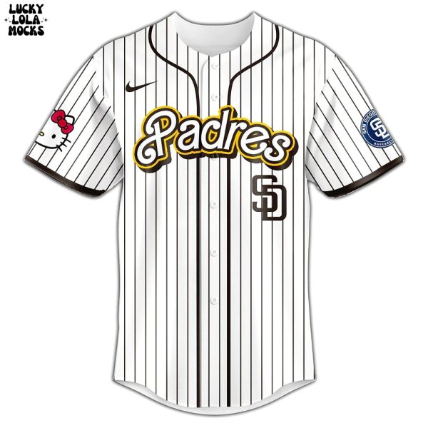 San Diego Padres x Hello Kitty Night For Fans 2025 Jersey