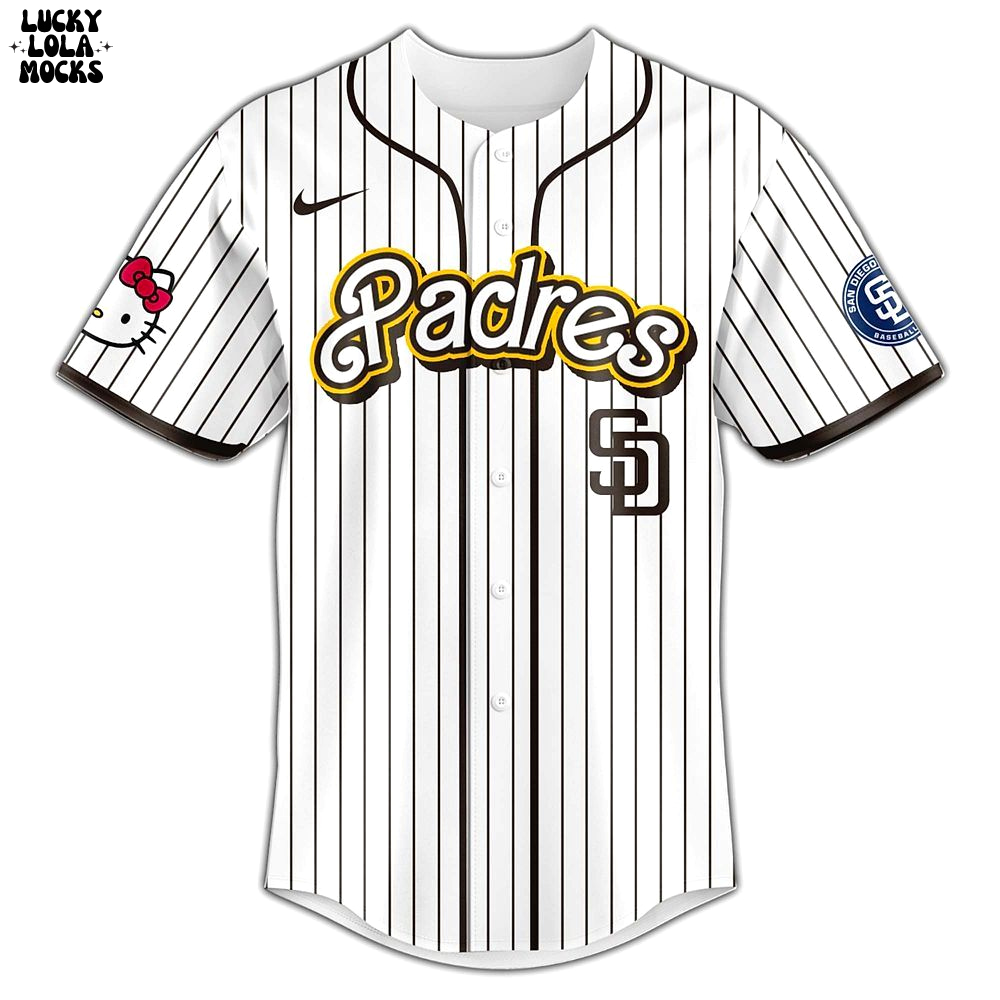 San Diego Padres x Hello Kitty Night For Fans 2025 Jersey San Diego Padres x Hello Kitty Night For Fans 2025 Jersey
