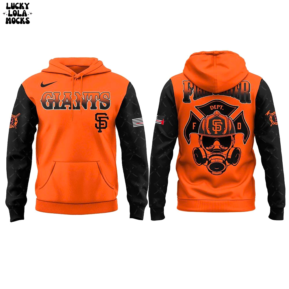 San Francisco Giants Firefighter Appreciation Hoodie - Limited Edition 2025 FDNY Tribute San Francisco Giants Firefighter Appreciation Hoodie - Limited Edition 2025 FDNY Tribute
