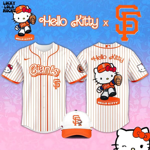 San Francisco Giants x Hello Kitty Night For Fans 2025 Jersey
