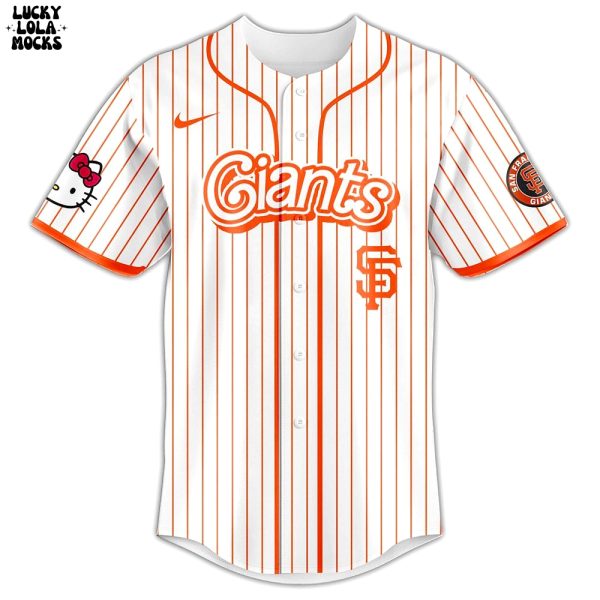 San Francisco Giants x Hello Kitty Night For Fans 2025 Jersey
