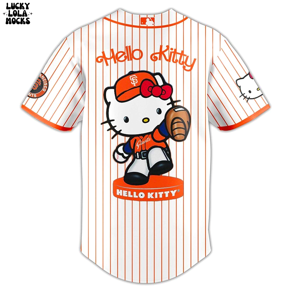 San Francisco Giants x Hello Kitty Night For Fans 2025 Jersey San Francisco Giants x Hello Kitty Night For Fans 2025 Jersey