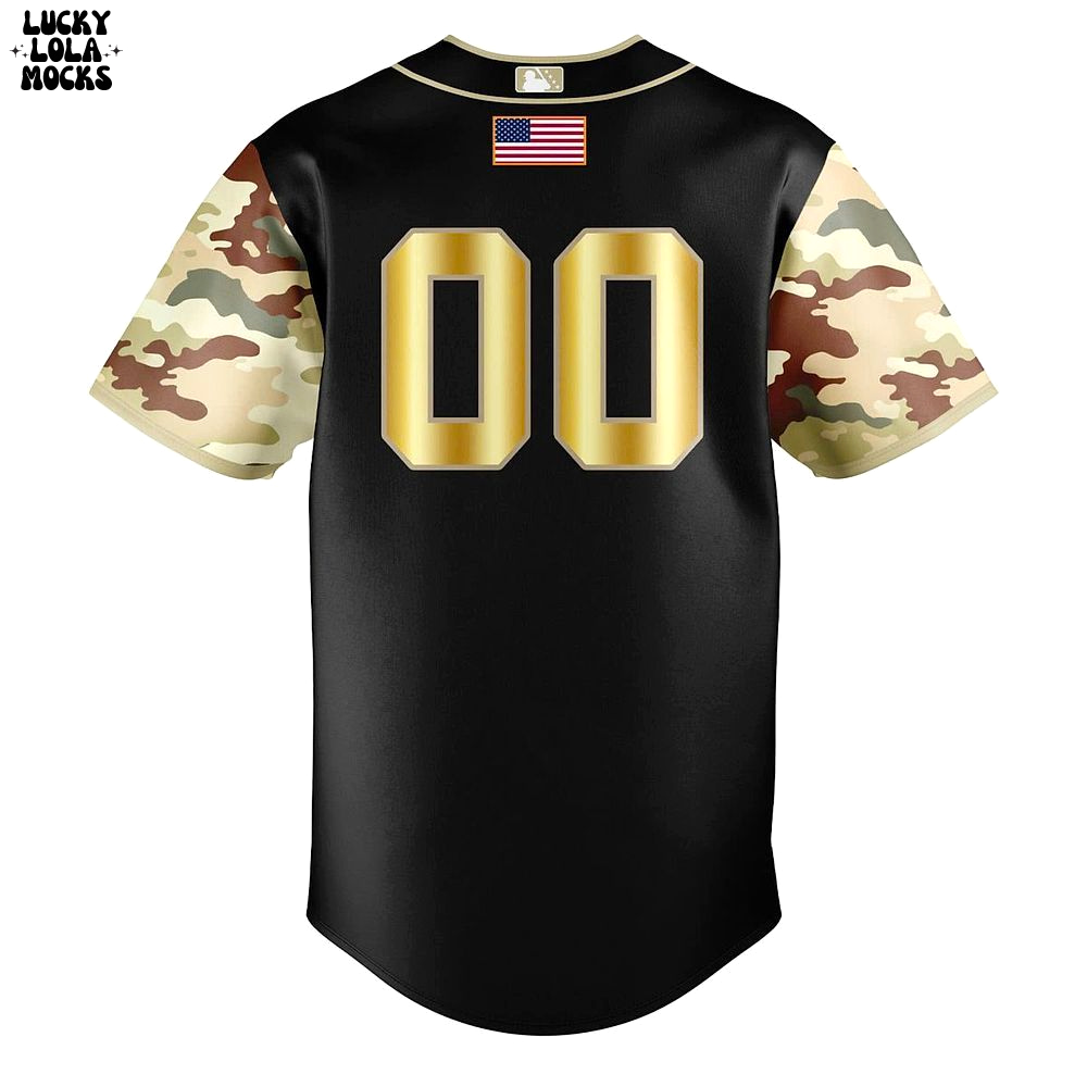 South Bend Cubs x 2025 Military Appreciation Night Baseball Jersey South Bend Cubs x 2025 Military Appreciation Night Baseball Jersey