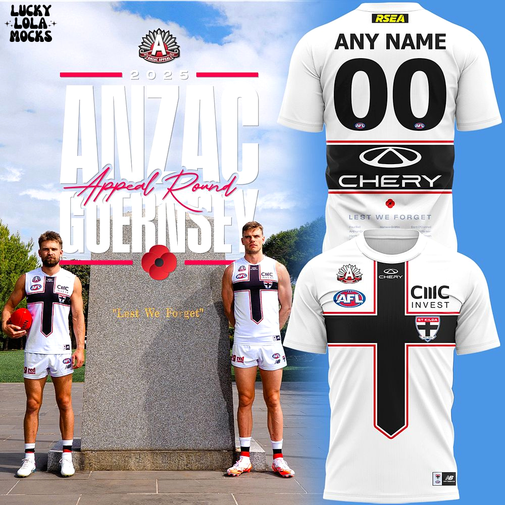 St Kilda Football Club 2025 Special T-Shirt St Kilda Football Club 2025 Special T-Shirt