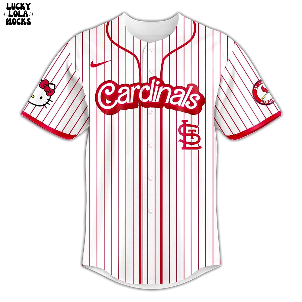 St. Louis Cardinals x Hello Kitty Night For Fans 2025 Jersey St. Louis Cardinals x Hello Kitty Night For Fans 2025 Jersey