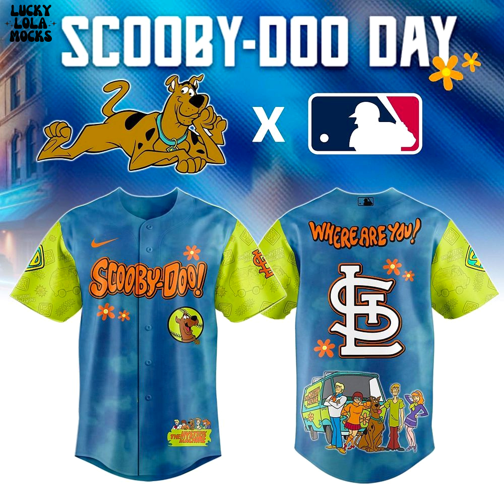 St. Louis Cardinals x Scooby Doo Jersey Collection 2025 Jersey St. Louis Cardinals x Scooby Doo Jersey Collection 2025 Jersey