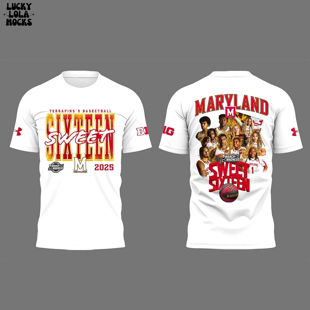 Sweet Sixteen March Madness 2025 T-Shirt Sweet Sixteen March Madness 2025 T-Shirt