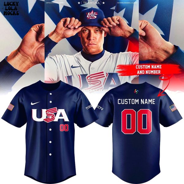Team USA Uniform Navy 2025 Special Baseball Jersey