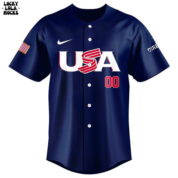 Team USA Uniform Navy 2025 Special Baseball Jersey