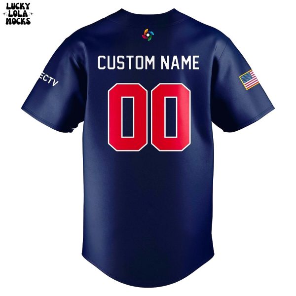 Team USA Uniform Navy 2025 Special Baseball Jersey
