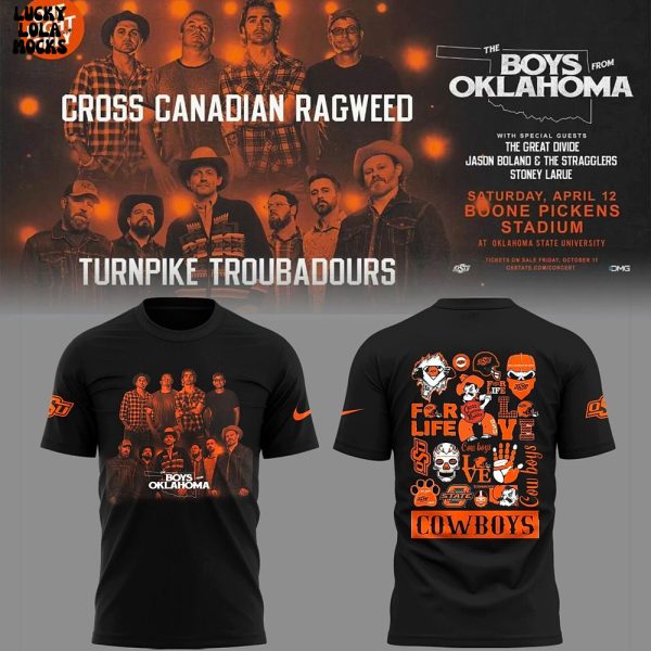 The Boys From Oklahoma Cross Canadia Gagweed 2025 3D T-Shirt