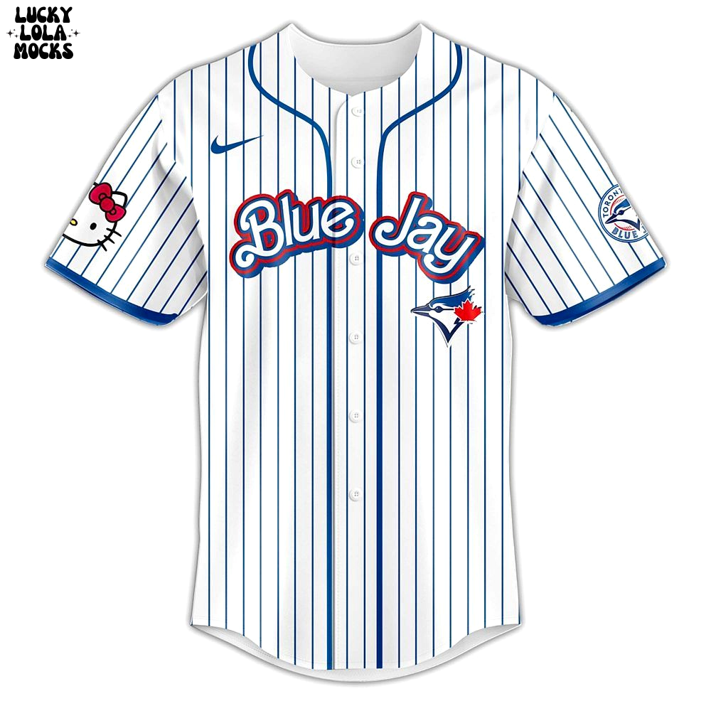 Toronto Blue Jays x Hello Kitty Night For Fans 2025 Jersey Toronto Blue Jays x Hello Kitty Night For Fans 2025 Jersey